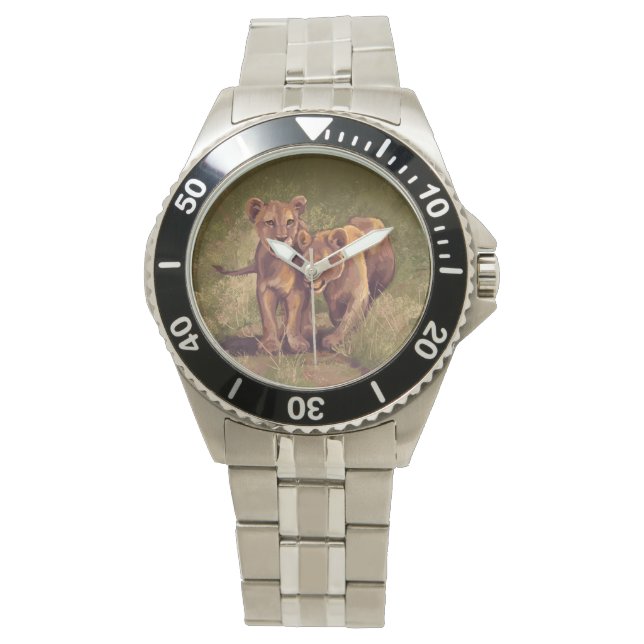 Reloj De Pulsera Lion Cubs (Anverso)