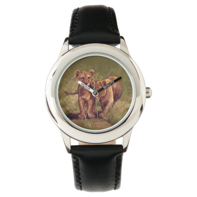 Reloj De Pulsera Lion Cubs (Anverso)
