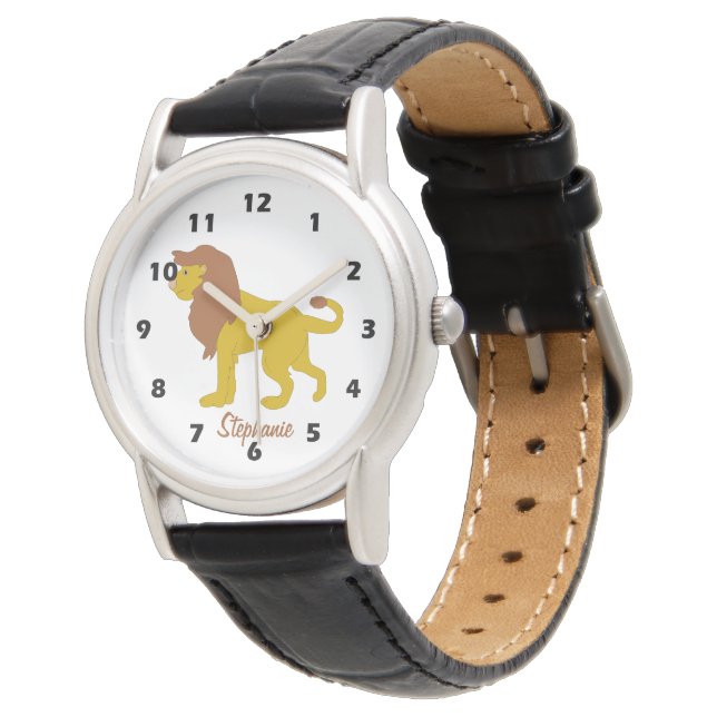 Reloj De Pulsera Lion Design (Angular)