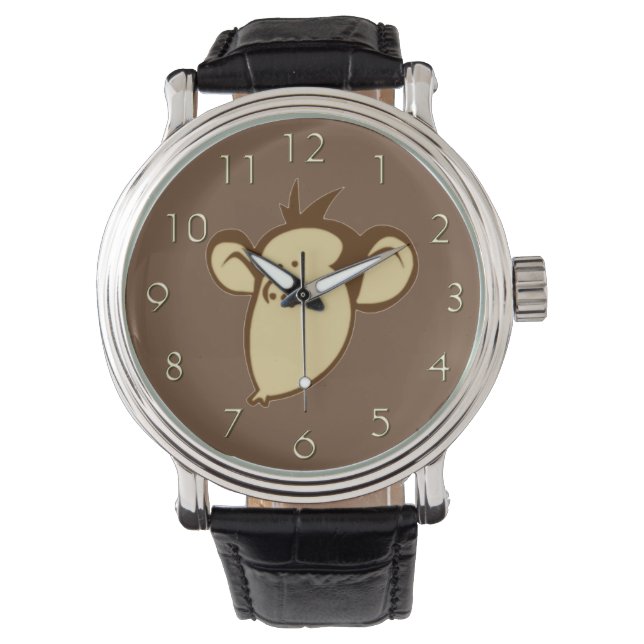 Reloj De Pulsera Lippy Monkey (Anverso)