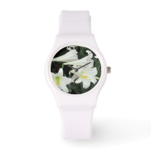 Reloj De Pulsera Lirio de Pascua (Lilium regale)