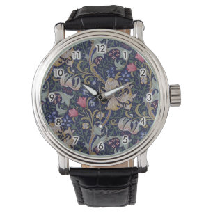 Reloj De Pulsera Lirio dorado, William Morris