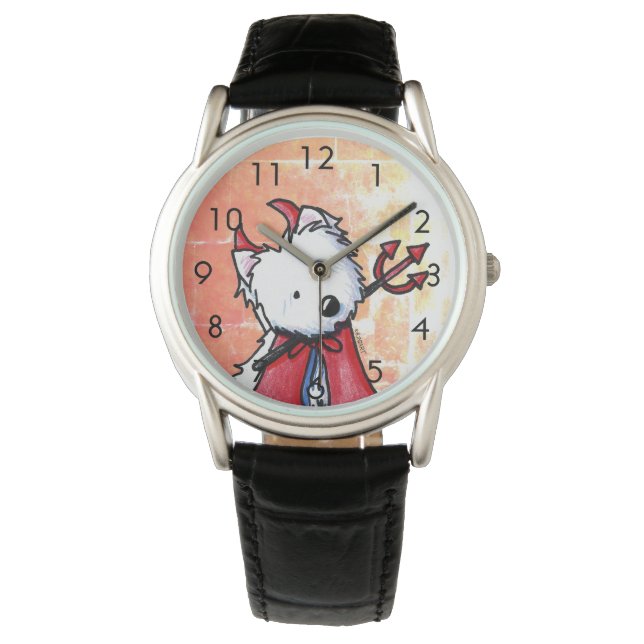Reloj De Pulsera Little Devil Red WESTIE Watch (Anverso)