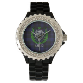 Reloj De Pulsera Little Scottish Clan Tartan & Crest