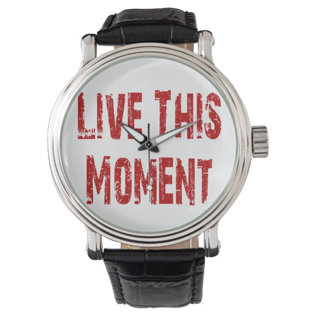 Reloj De Pulsera Live This Moment Watch (Anverso)