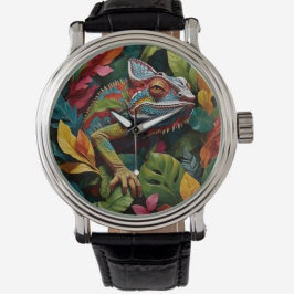 Reloj De Pulsera Lizard Leaves & Colour 