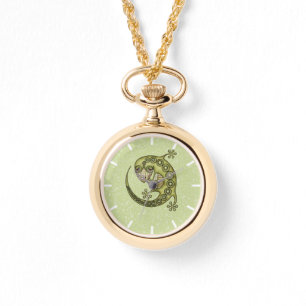 Reloj De Pulsera Lizard verde