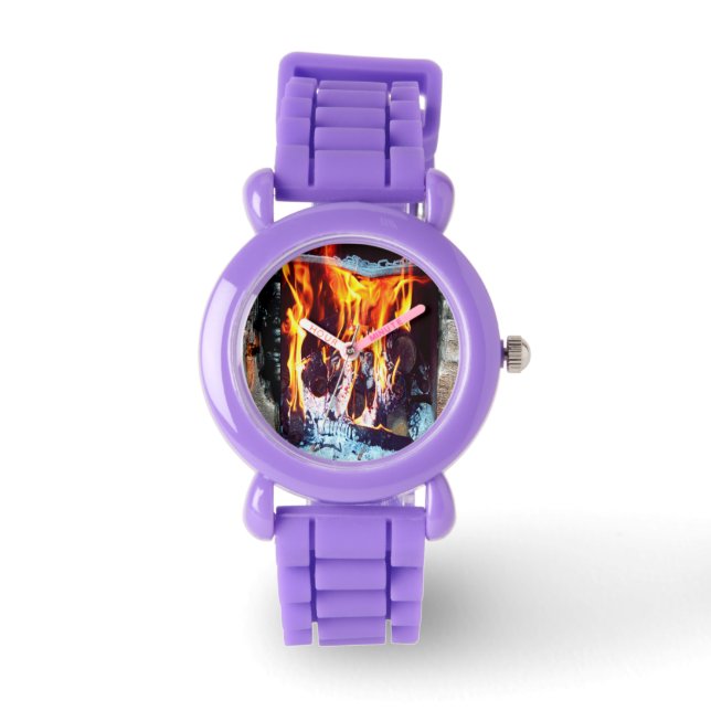 Reloj De Pulsera Llama (Anverso)