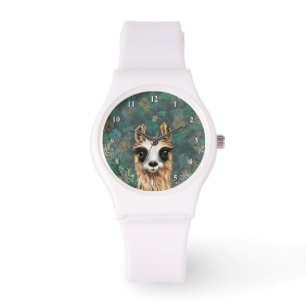 Reloj De Pulsera Llama a bebé curiosa - linda