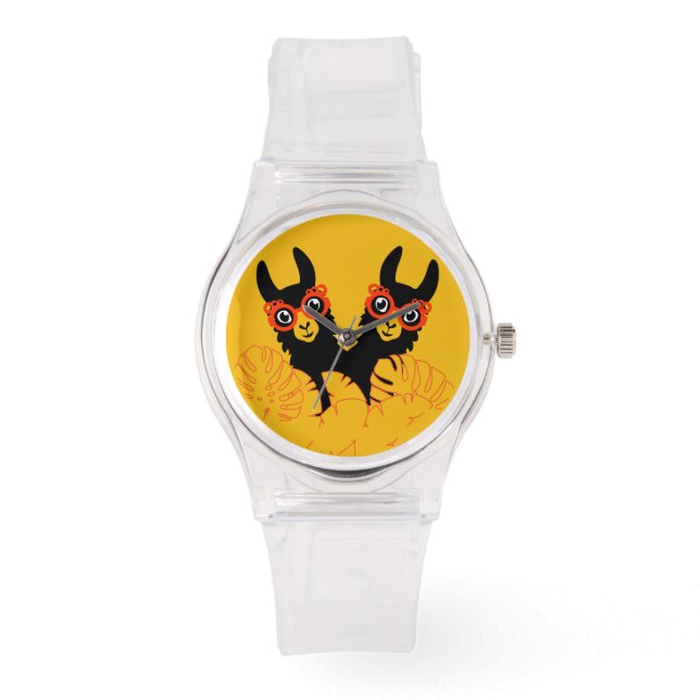 Reloj De Pulsera Llama Sisters (Anverso)