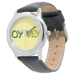 Reloj De Pulsera Llavero Oy Vey