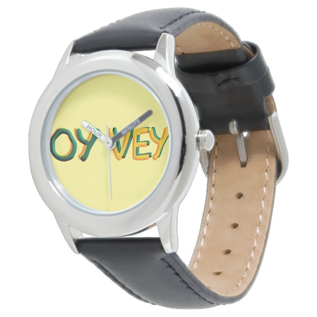 Reloj De Pulsera Llavero Oy Vey (Angular)