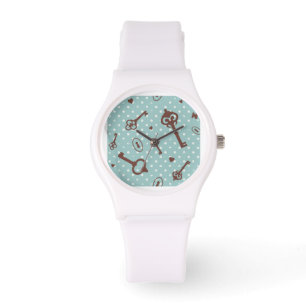 Reloj De Pulsera Llaves retras de la tarjeta del día de San