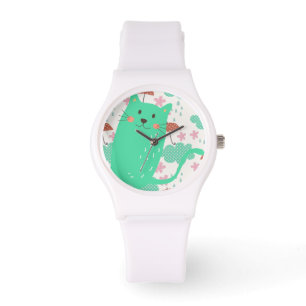 Reloj De Pulsera Lluvia de gatos