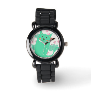 Reloj De Pulsera Lluvia de gatos