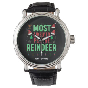 Reloj De Pulsera Lo Más Probable Es Que El Mascota De Los Renos Coi