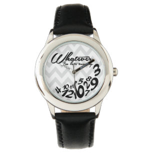 Reloj De Pulsera lo que, yo son atrasados de todos modos - galón