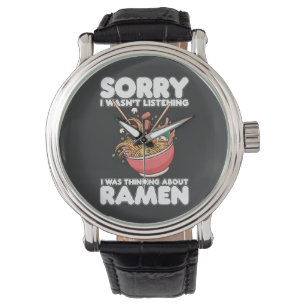 Reloj De Pulsera Lo siento, no estaba escuchando, estaba pensando e