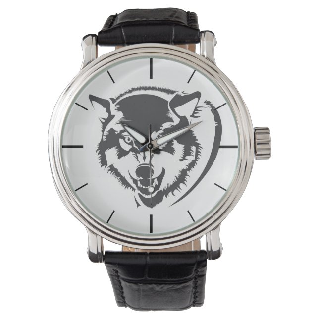Reloj De Pulsera Lobo (Anverso)