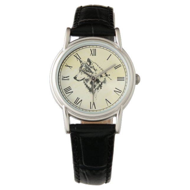 Reloj De Pulsera Lobo (Anverso)