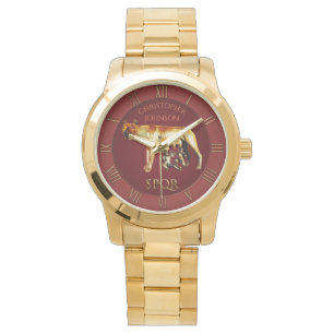 Reloj De Pulsera Lobo de Capitoline