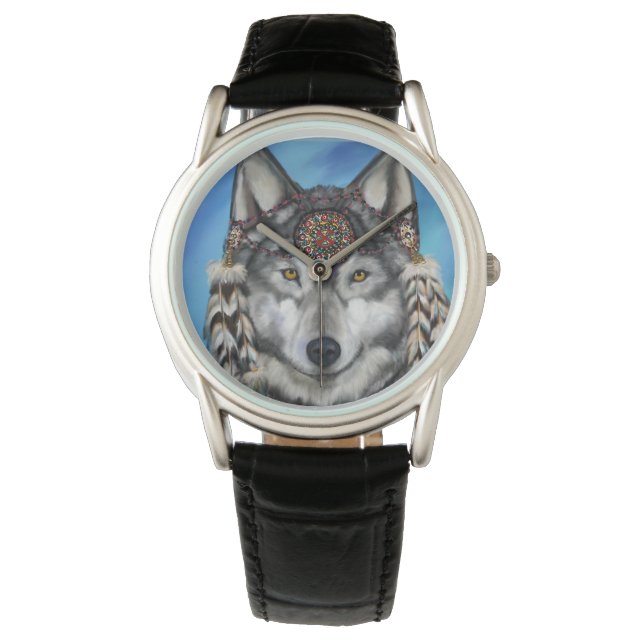 RELOJ DE PULSERA LOBO DE NAVIDAD (Anverso)