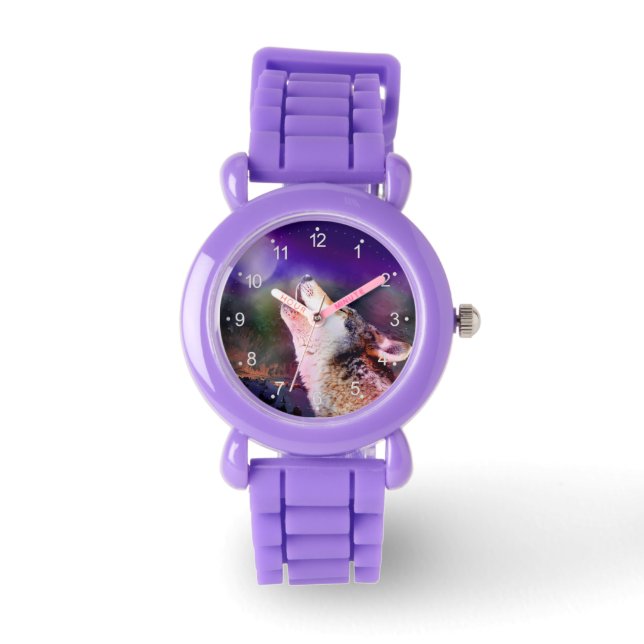 Reloj De Pulsera Lobo de noche (Anverso)