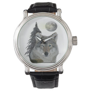 Reloj De Pulsera Lobo en los productos de la noche