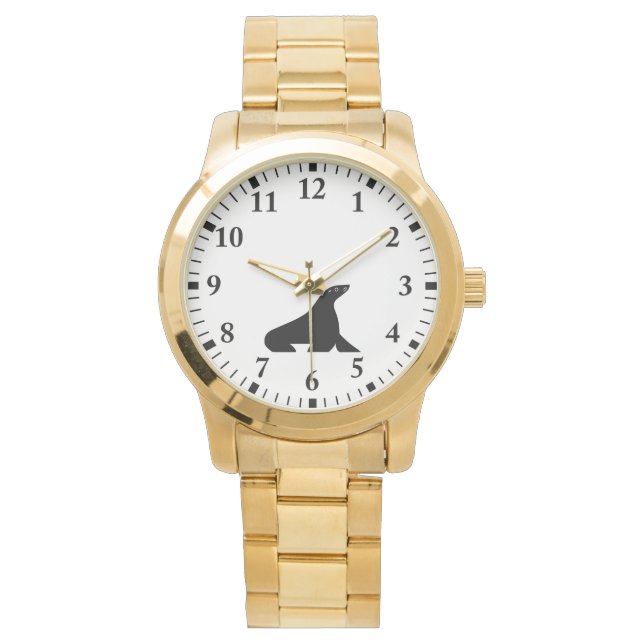 Reloj De Pulsera Lobo marino (Anverso)
