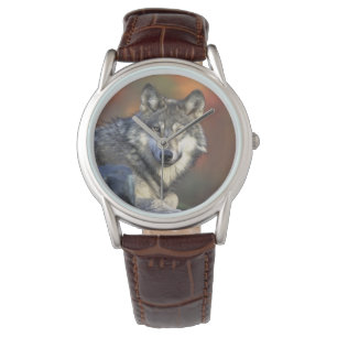 Reloj De Pulsera Lobo Mens Classic Watch/Willife