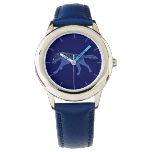 Reloj De Pulsera Lobo nocturno