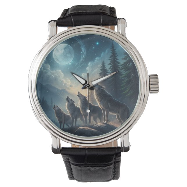 Reloj De Pulsera Lobos (Anverso)