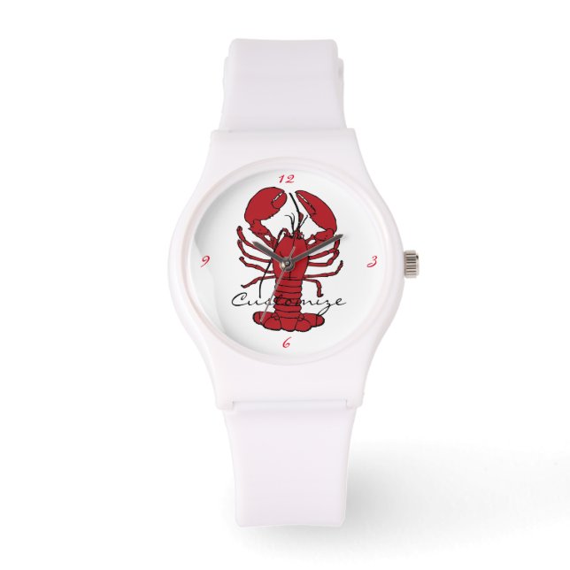 Reloj De Pulsera Lobster de Red Maine Thunder_Cove (Anverso)