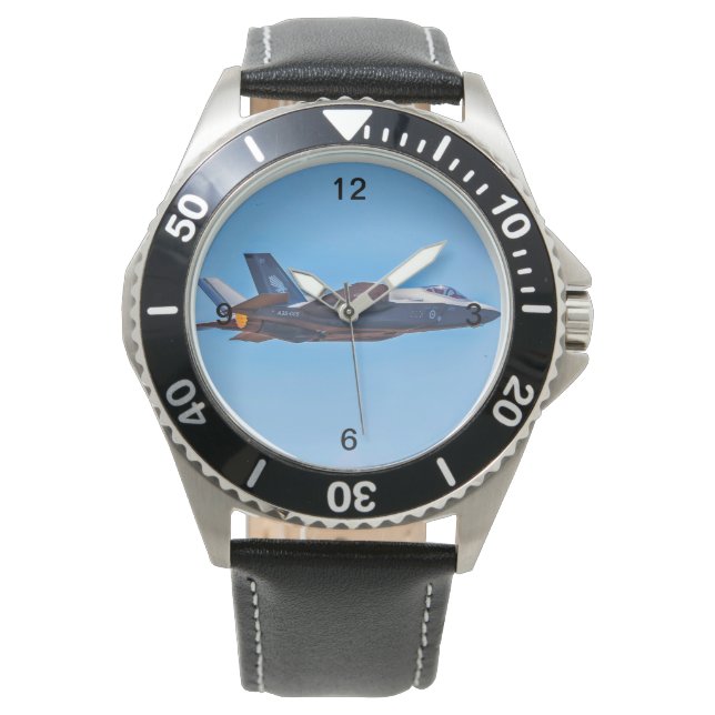 Reloj De Pulsera Lockheed Martin F-35A Relámpago II Watch (Anverso)