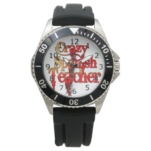Reloj De Pulsera Loco profesor de español