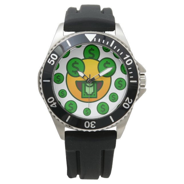 Reloj De Pulsera Locura de Emojis (Anverso)