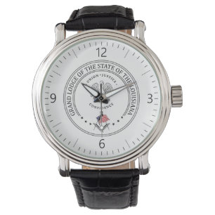 Reloj De Pulsera Logia de masonería del estado de Luisiana
