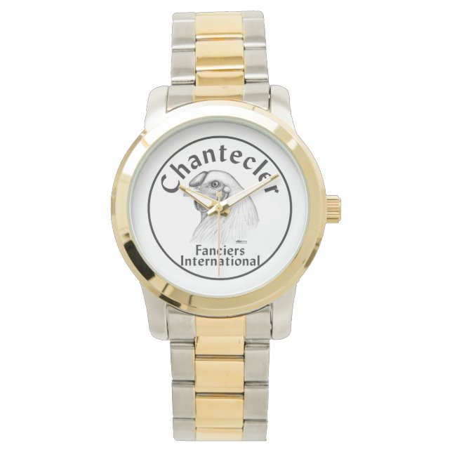 Reloj De Pulsera Logo de Chantecler Fanciers (Anverso)