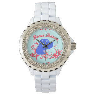 Reloj De Pulsera Logo de Gran Danés