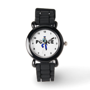 Reloj De Pulsera Logo de la acción policial