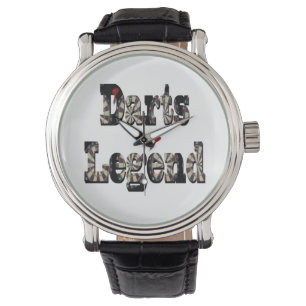 Reloj De Pulsera Logo de la leyenda del dardo,