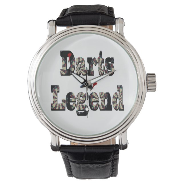Reloj De Pulsera Logo de la leyenda del dardo, (Anverso)