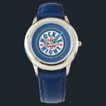 Reloj De Pulsera Logo de la Noche de Hockey en Canadá<br><div class="desc">El presente logotipo utilizado desde 1998. La noche de hockey en Canadá es la marca usada para las presentaciones de televisión canadienses de la Liga Nacional de Hockey. Aunque el nombre se ha usado para todas las transmisiones de NHL en CBC Television (independientemente de la hora del día), Hockey Night...</div>