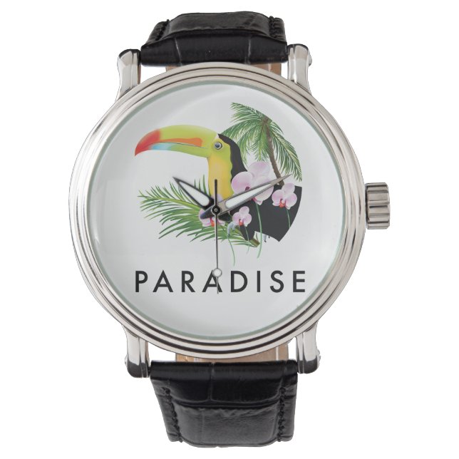 Reloj De Pulsera Logo de Marie Galante Guadeloupe (Anverso)