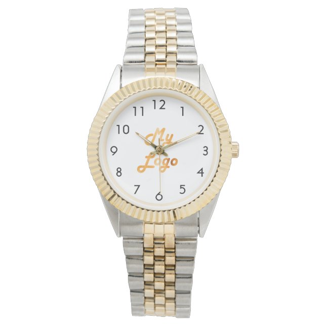 Reloj De Pulsera Logo de negocios (Anverso)
