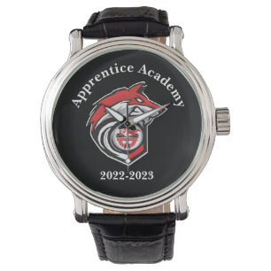 Reloj De Pulsera Logo de Red Wolf Personalizado
