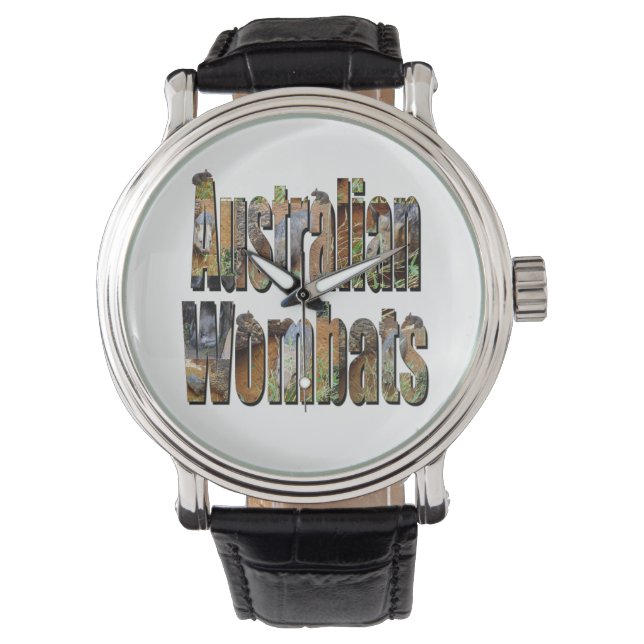 Reloj De Pulsera Logo de Wombats (Anverso)