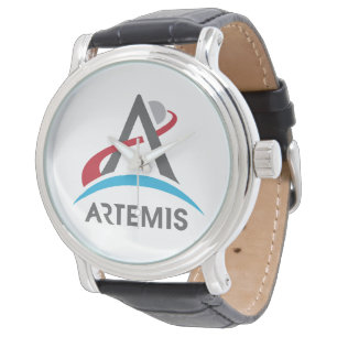 Reloj De Pulsera Logo del Programa Artemis de la NASA Astronauta de