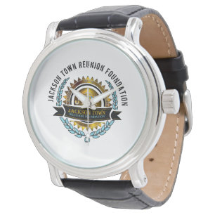 Reloj De Pulsera Logo oficial de la Fundación para la Reunión de