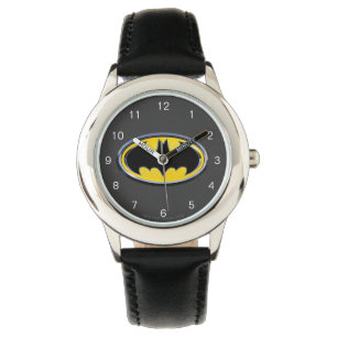 Reloj De Pulsera Logotipo clásico del símbolo el   de Batman